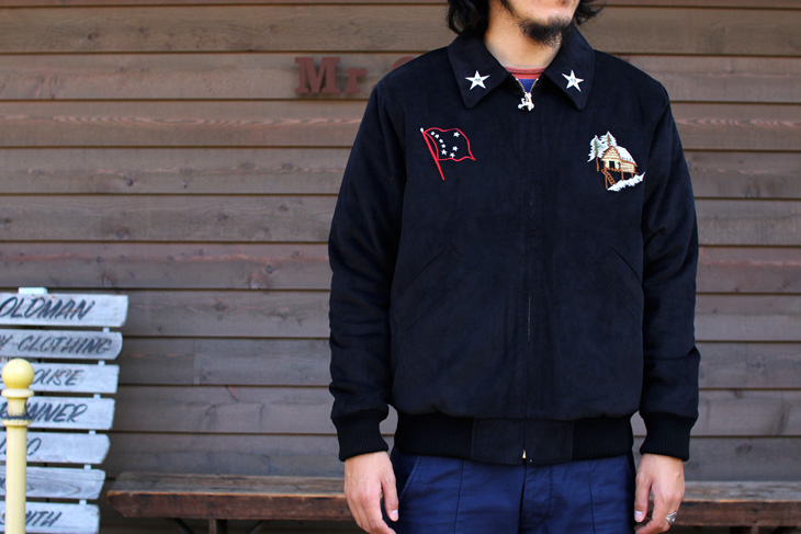 BAD QUENTIN 【コーデュロイ製アラスカスーベニアジャケット】 BAD