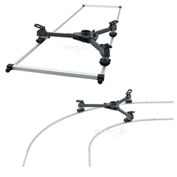 動画あり】Libec トラッキングレールシステムTR-320&カーブレールCR-90