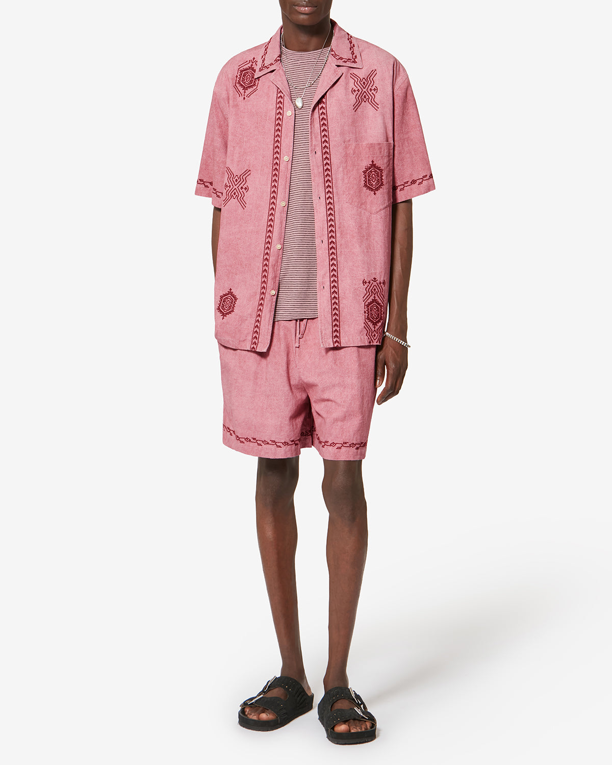 ZILAN ショートパンツ メンズ ピンク | ISABEL MARANT 公式サイト