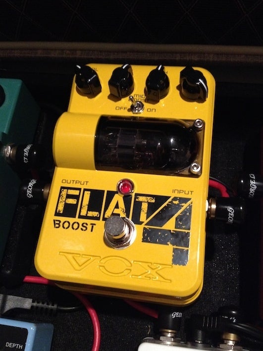 VOX FLAT4 Boost & Straight6 Driveの真空管交換 | ALL YOU NEED IS RED.