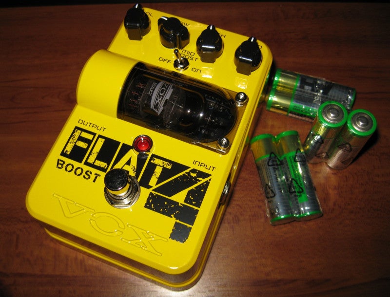 届いた・・（VOX FLAT4 Boost） | kumaxブログ