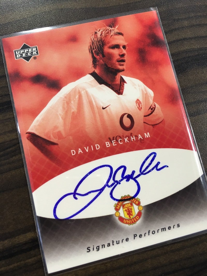 海外サッカー】号外！デビッド・ベッカムのレアカードを大量入荷