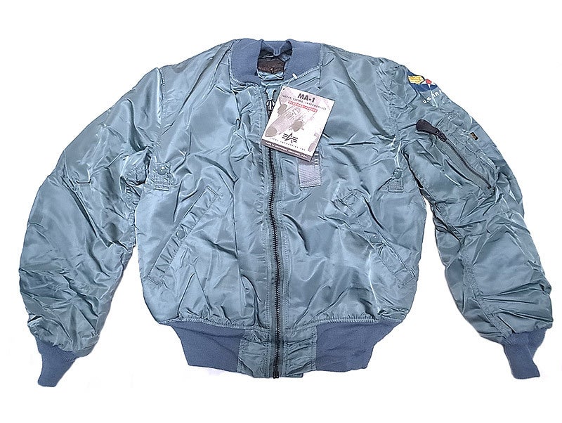 ALPHA アルファ VINTAGE MA-1 USAFマーク デッドストック アメリカ製