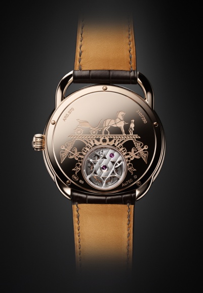 エルメスの新作時計は、世界176本限定のフライング・トゥールビヨン初