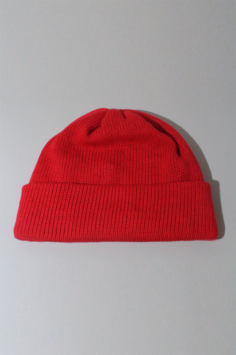 COMESANDGOES | COTTON 5G STANDARD KNIT / RED コットン5ゲージ