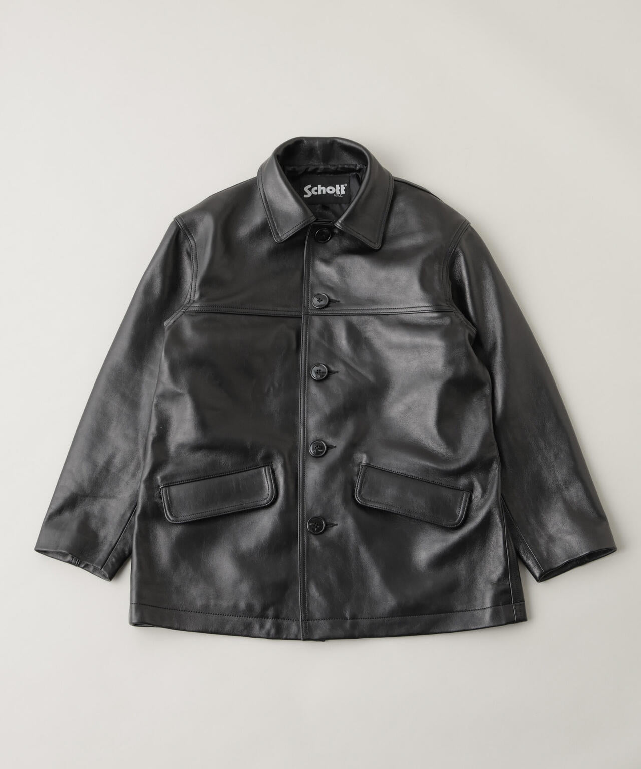 Schott / 別注 LEATHER CAR COAT