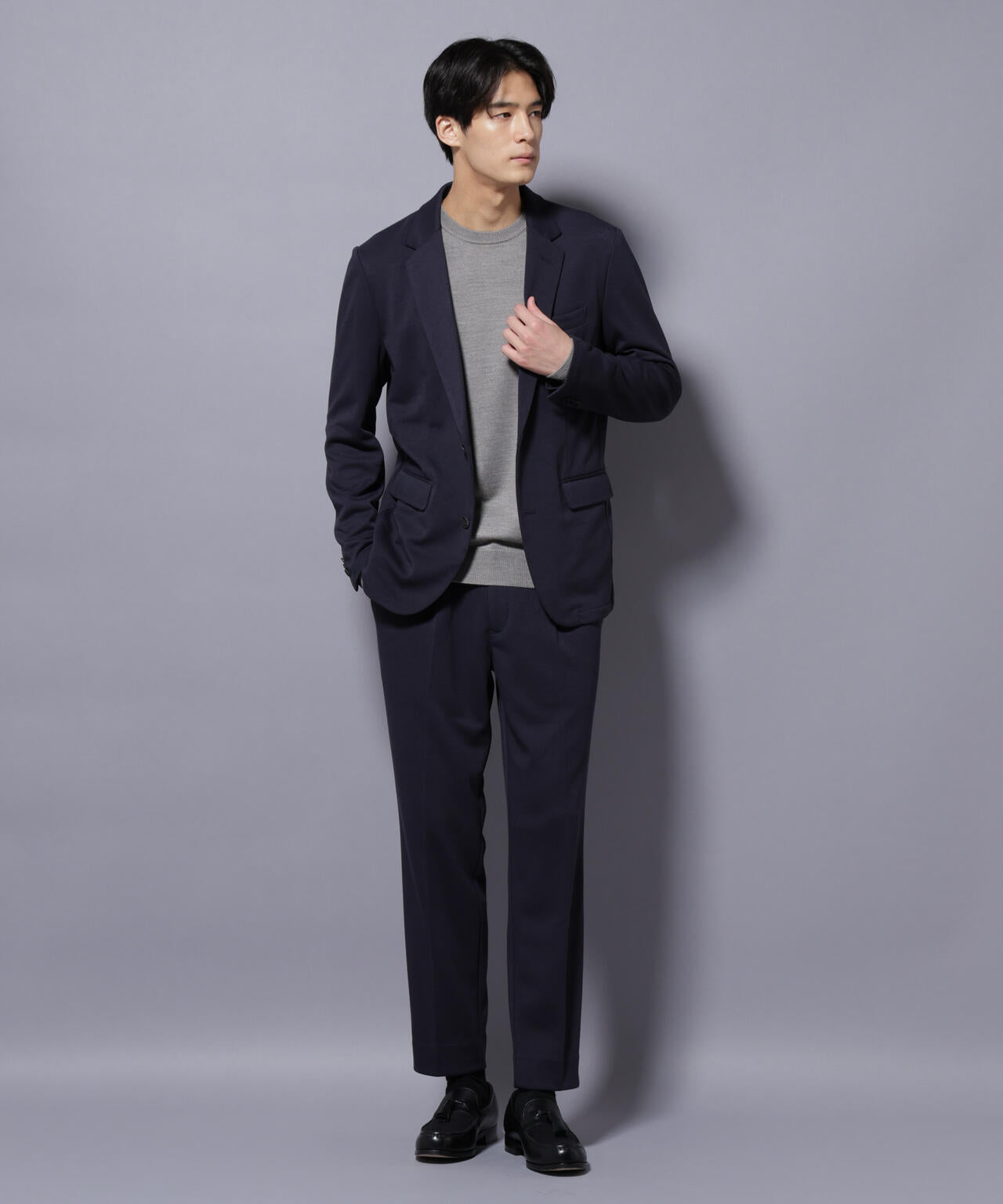 大人気セットアップ】「Damerino」ポンチストレッチセットアップ