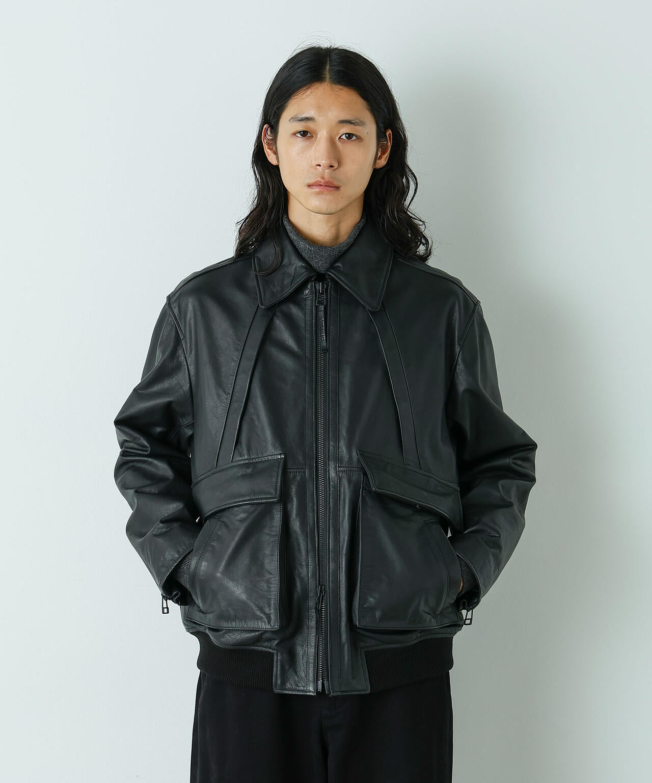 HOTEL PALACE｣ シングルライダース レザーJKT