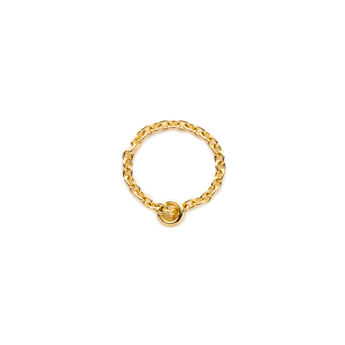 K18 ALL ABOUT BASICS チェーン リング Mサイズ