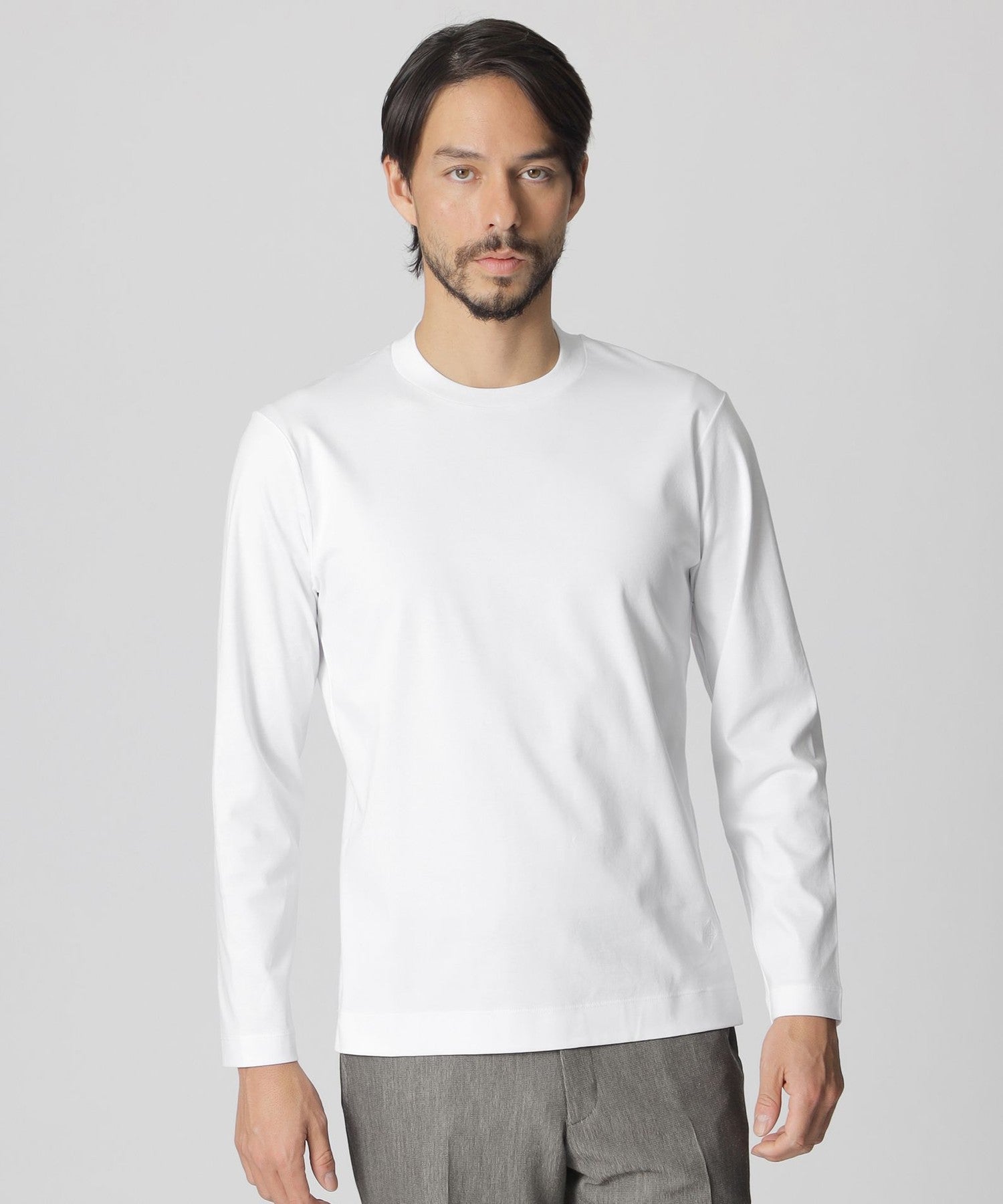 新色登場！】「Dress Tee Shirts」 コットンスムースロングスリーブ