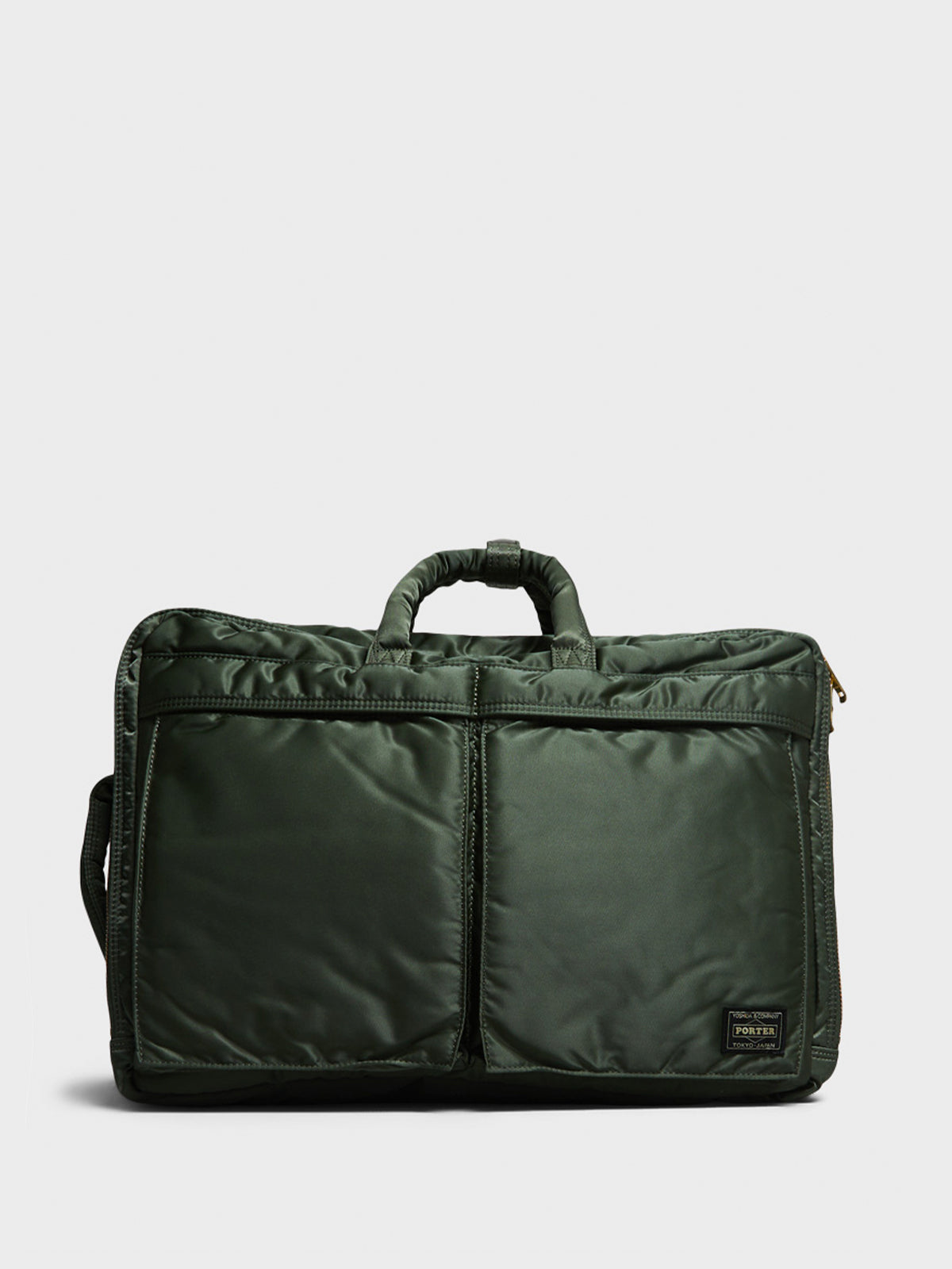 Porter - ALL NEW TANKER 3Way Briefcase in Sage Green – Stoy