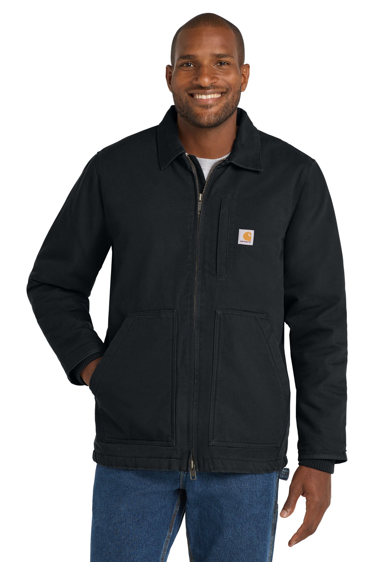 Custom Embroidered - Carhartt© Sherpa-Lined Coat CT104293