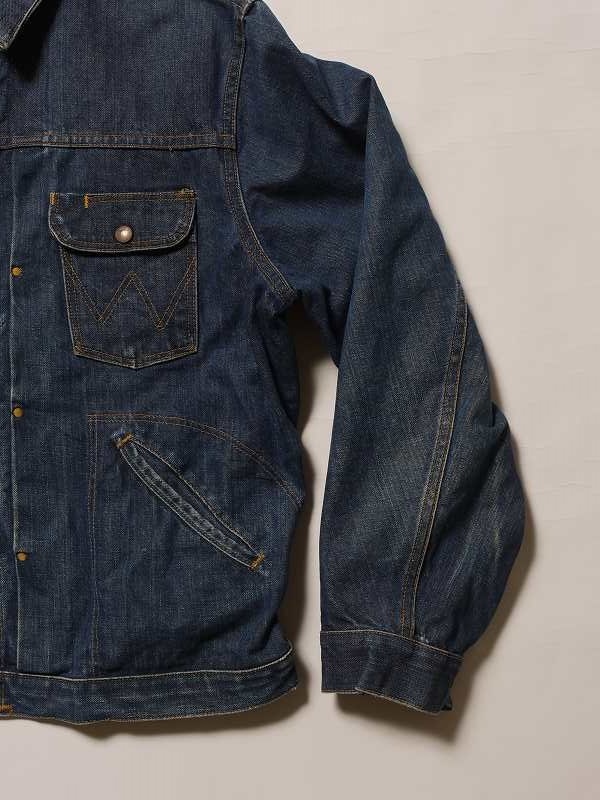 商品紹介 » 50's Wrangler “11MJZ” DENIM JACKET - Suntrap, Vintage