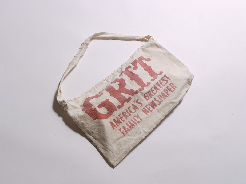 商品紹介 » 40's “GRIT” NEWSPAPER BAG - Suntrap, Vintage Outfitters