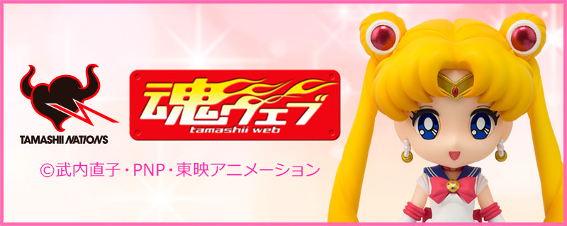 10years Anniversary うさぎ＆ちびうさ LEDキャンバスライト：美少女