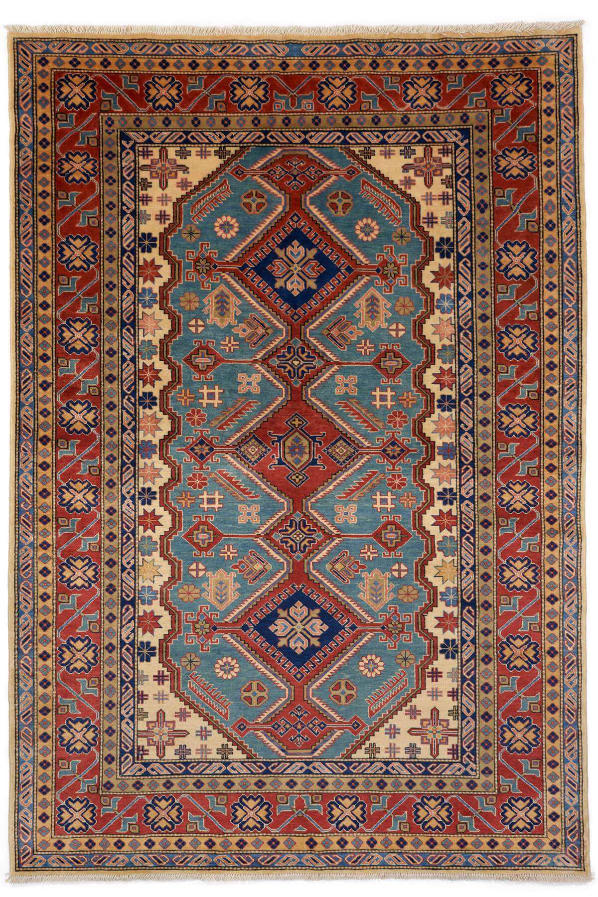 アフガニスタン絨毯 カザック 約177cm x 235cm｜SATHI RUGS