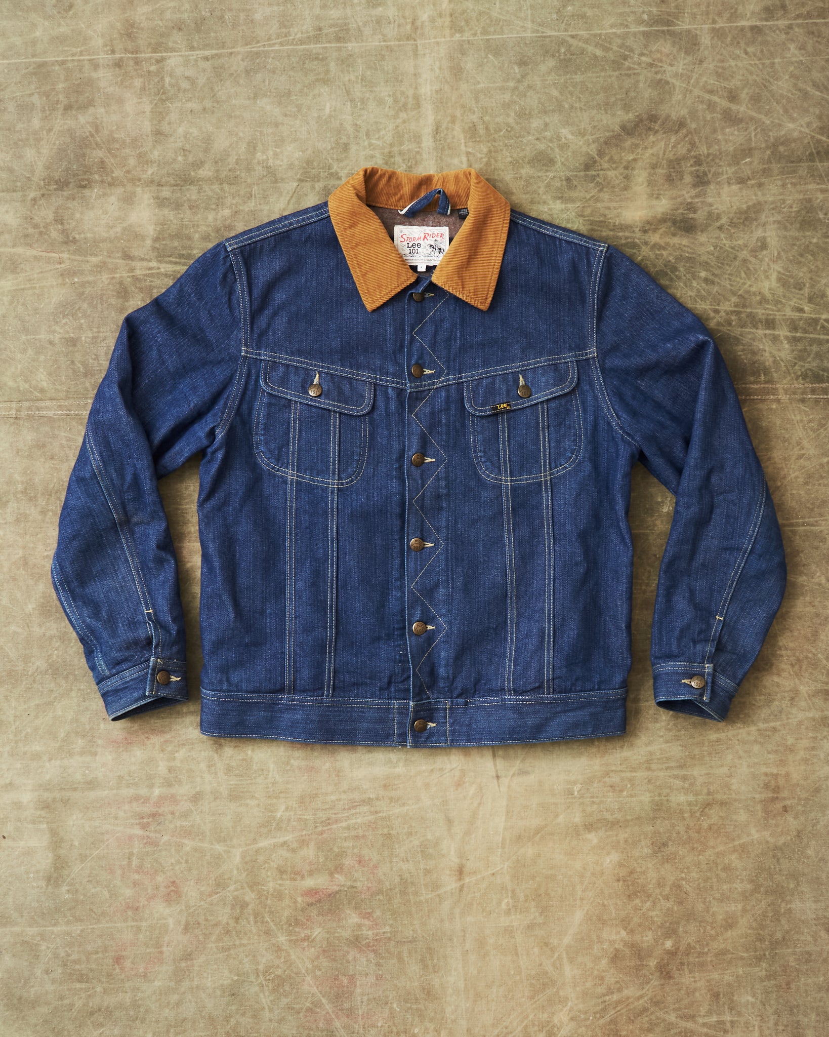 Second Hand Lee 101 Storm Rider Jacket Size L – Second Sunrise