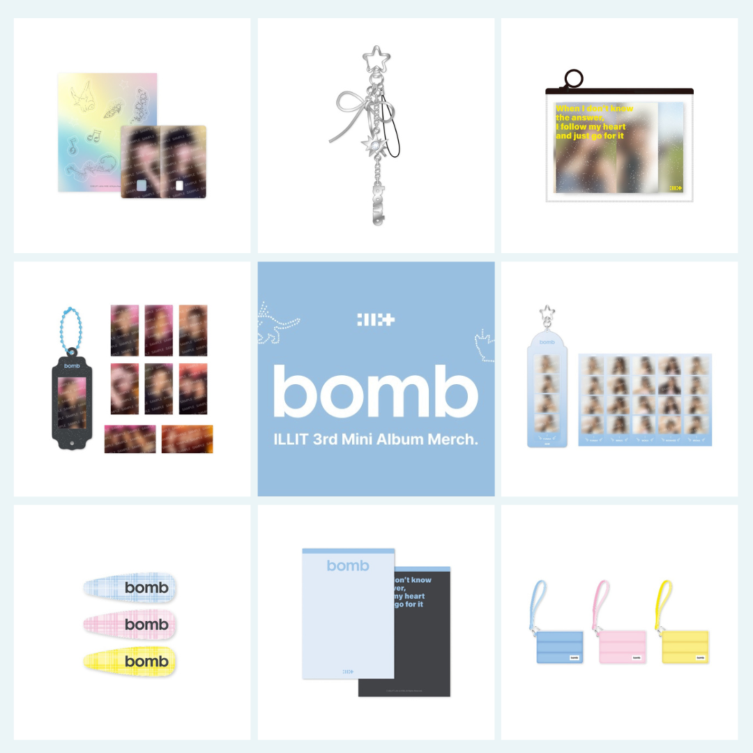 ILLIT 3rd Mini Album 'bomb' Merch – SEOUL TERRACE
