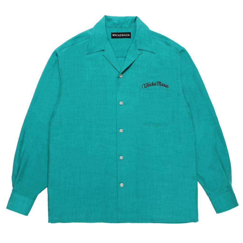 50'S SHIRT L/S ( TYPE-3 ) #GREEN [25FW-WMS-OC03]_WACKO MARIA