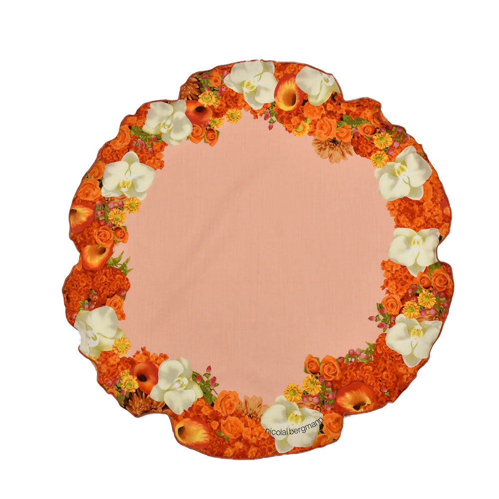 プリントハンカチ（変形） #360b オレンジ – INTERMODE KAWABE