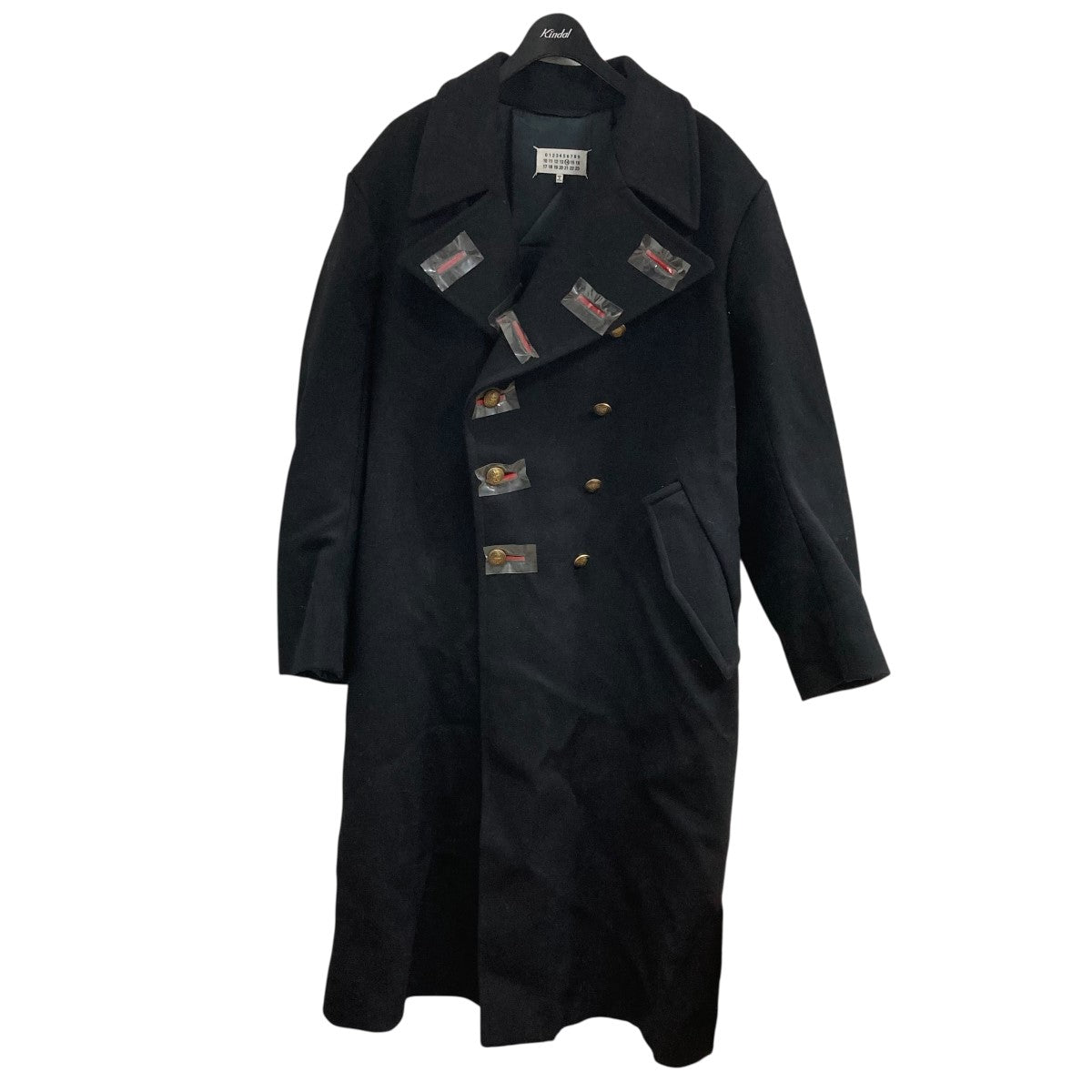 Maison Margiela 14(メゾンマルジェラ) PVCボタンホールウールコート