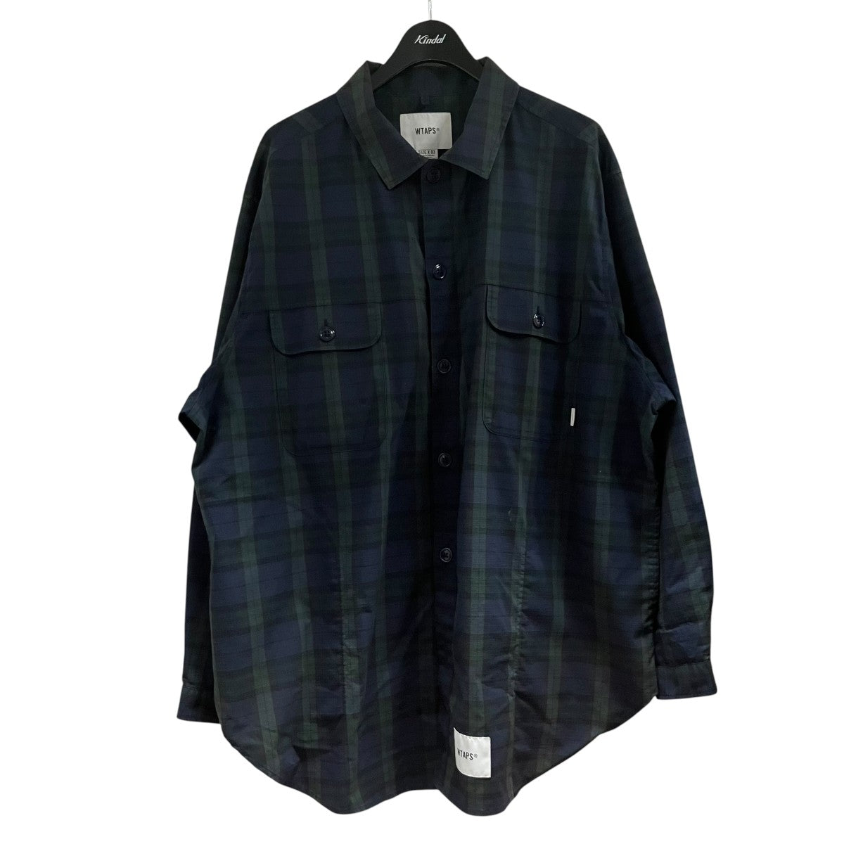 WTAPS(ダブルタップス) チェックシャツ 211GWDT-SHM01 WCPO/LS/COPO