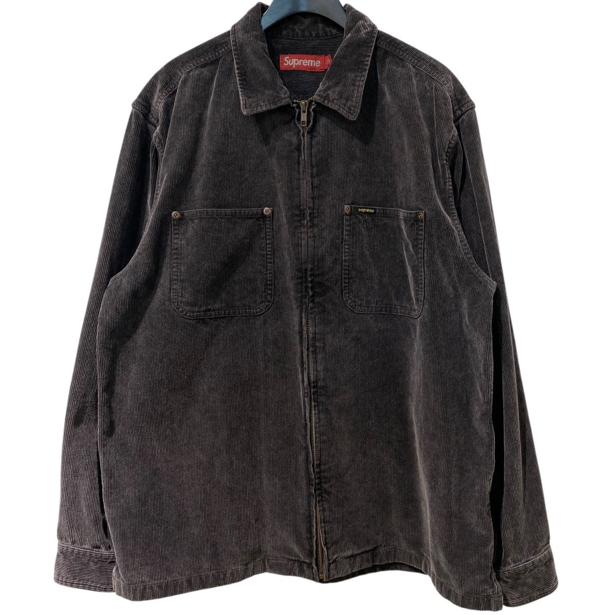 Supreme(シュプリーム) 24SSWashed Corduroy Zip Up Shirtウォッシュド