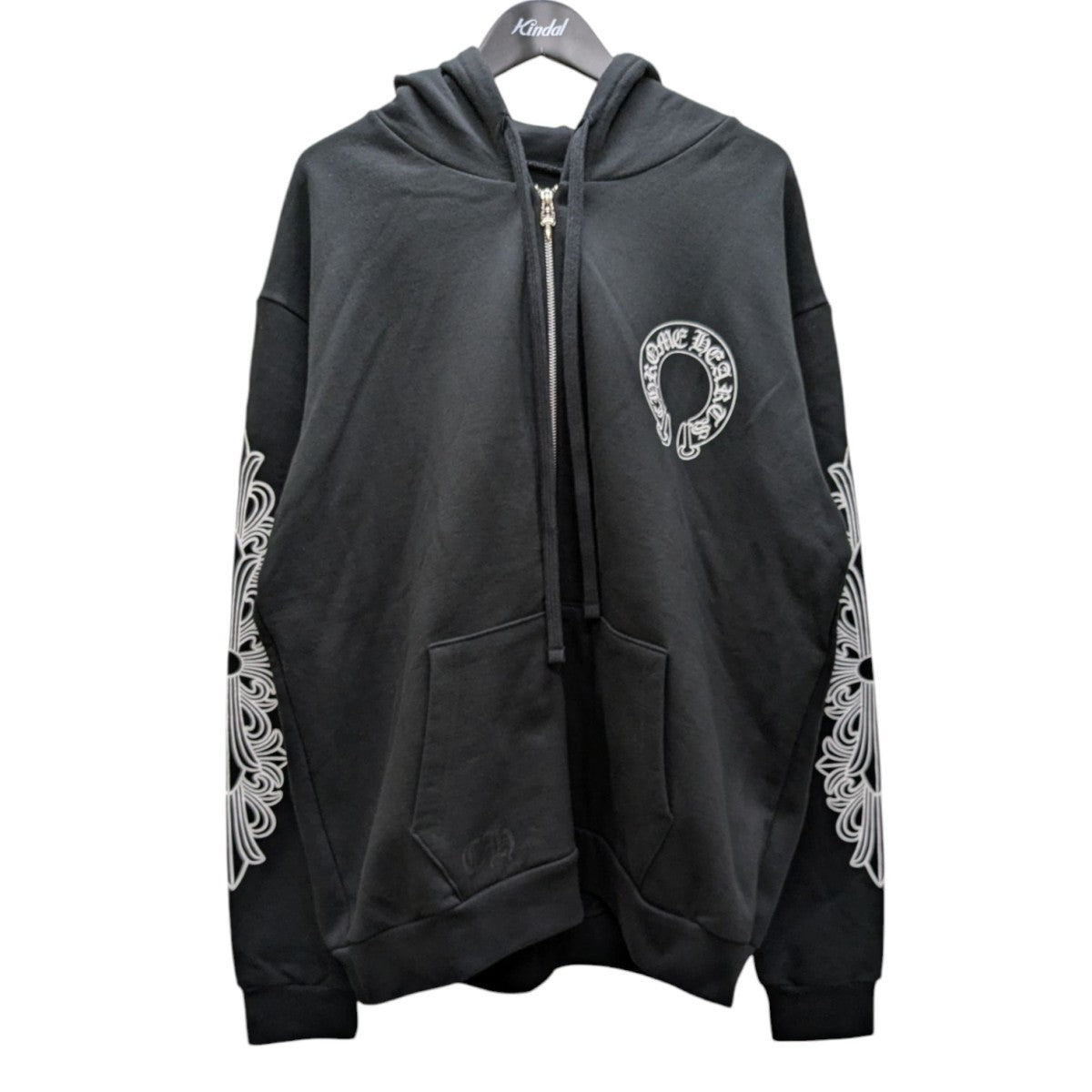 CHROME HEARTS(クロムハーツ) ホースシュープリント 袖フローラル