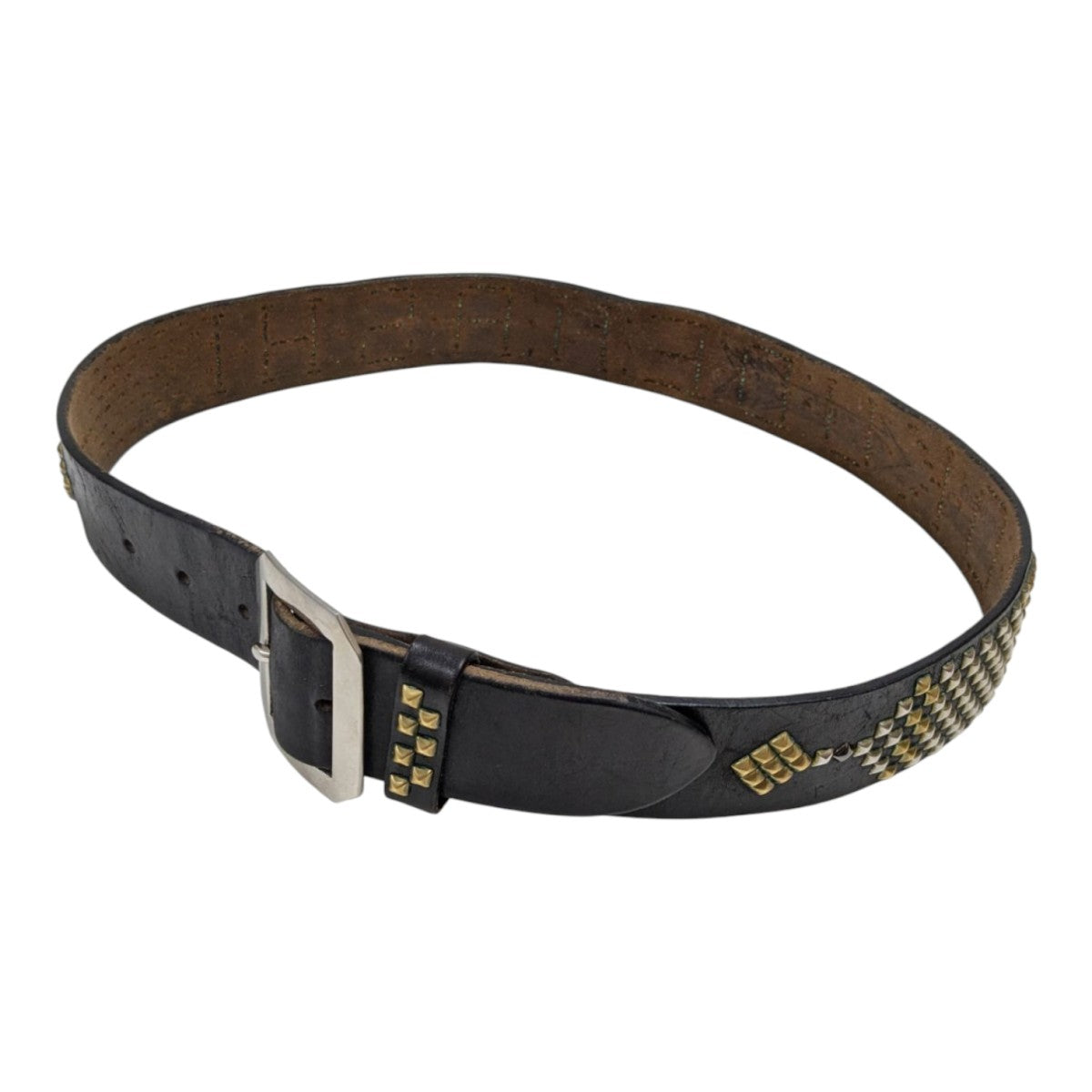 WOLF'S HEAD×HOOK×WTAPS スタッズレザーベルト ブラック｜【公式