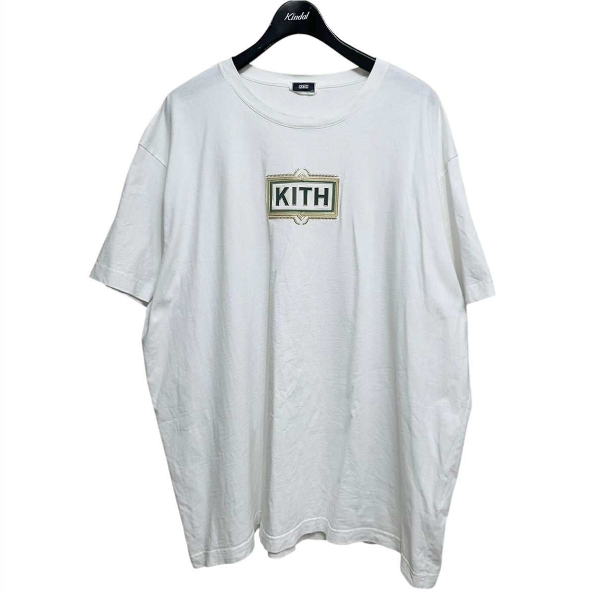 KITH(キス) Ornate Classic Logo TeeボックスロゴTシャツ24-071-060