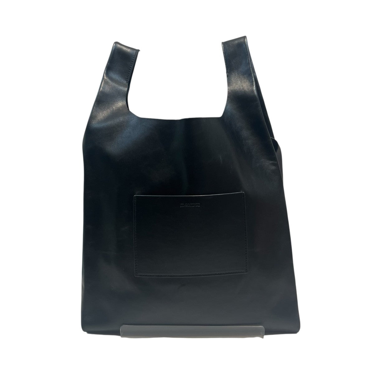 JIL SANDER(ジルサンダー) MARKETレザーバッグ ブラック｜【公式