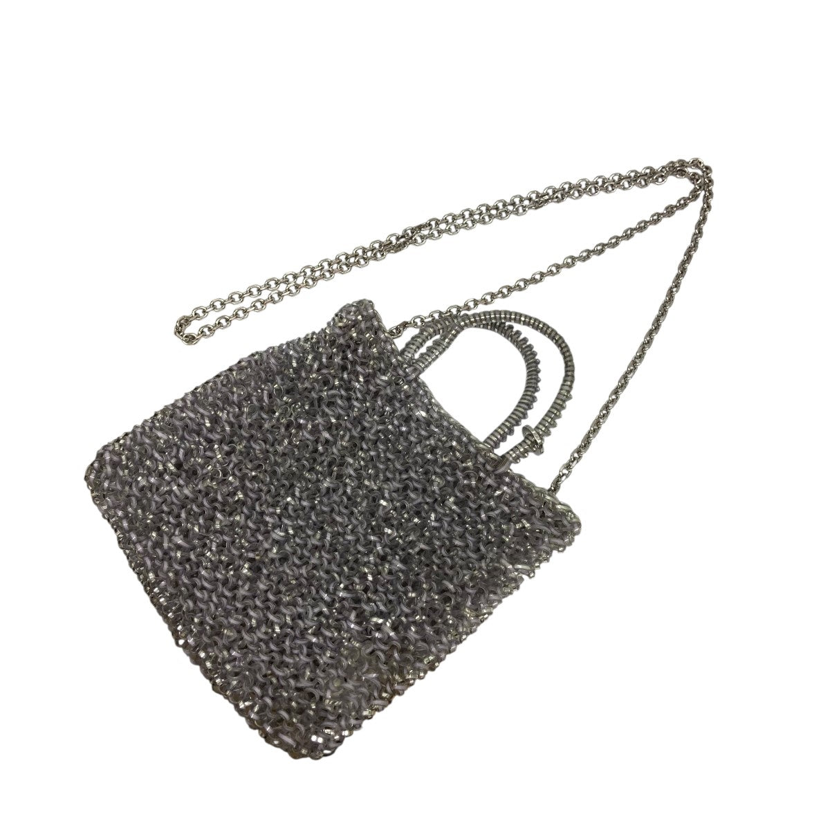 ANTEPRIMA(アンテプリマ) チェーンショルダーバッグ パープル×シルバー