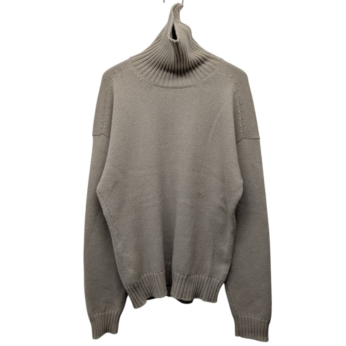 HERMES(エルメス) カシミヤタートルネックニットセーター アイボリー