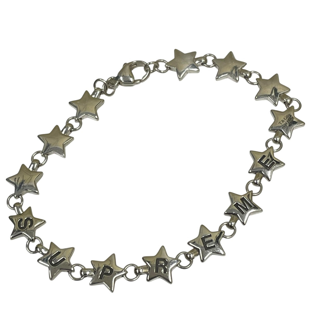 Tiffany ＆ Co．×Supreme スターブレスレット シルバー｜【公式