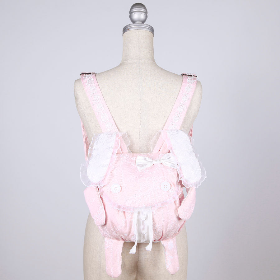Lovely Bunny Frill Backpack / PK – h.NAOTO WEBSHOP