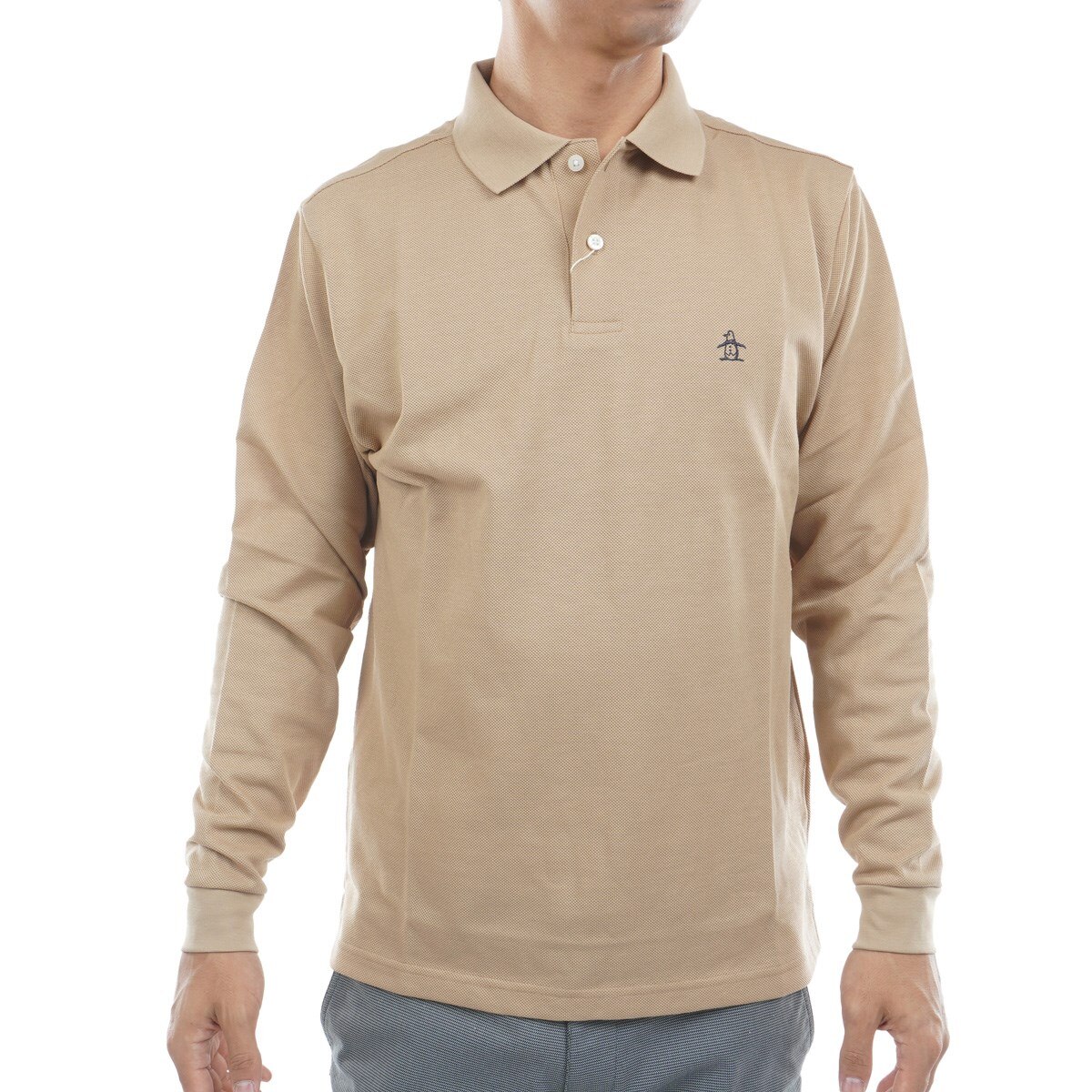 munsing wear × clubhaus 第二弾 長袖ポロシャツ munsing wear