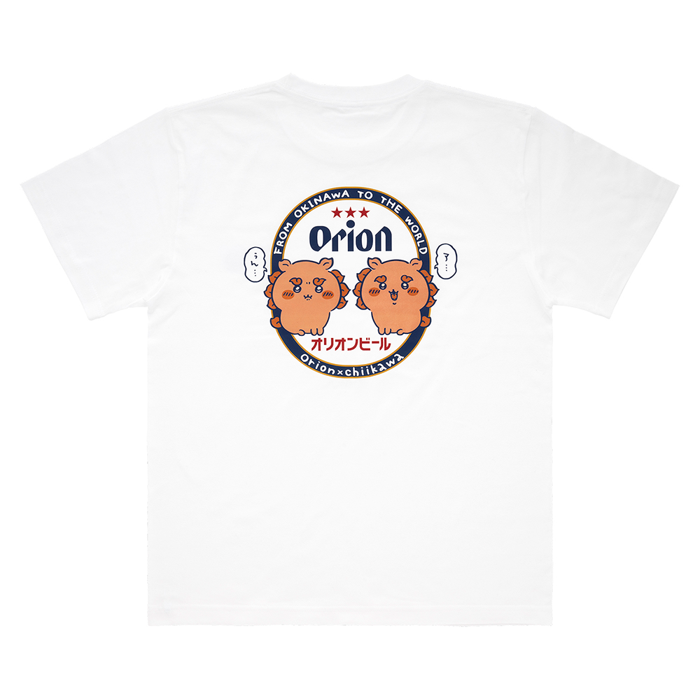 オリオンビール×ちいかわ シーサーのおみやげやさん Tシャツ （アぅ