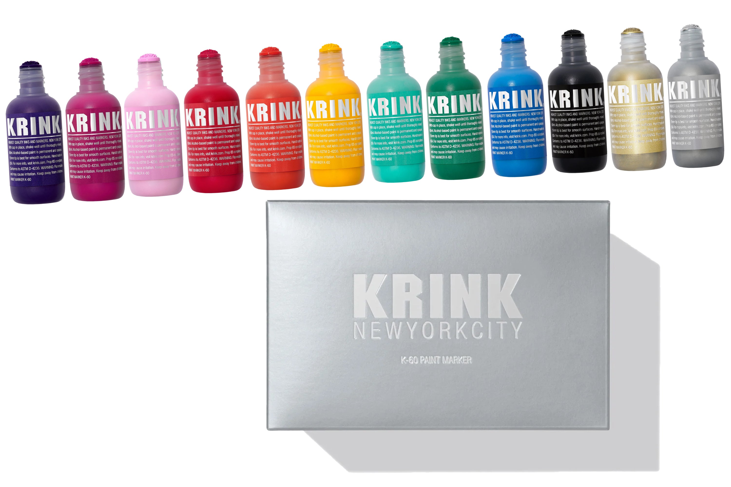 Krink K-60 Paint Marker, Set of 12 – St. Louis Art Supply