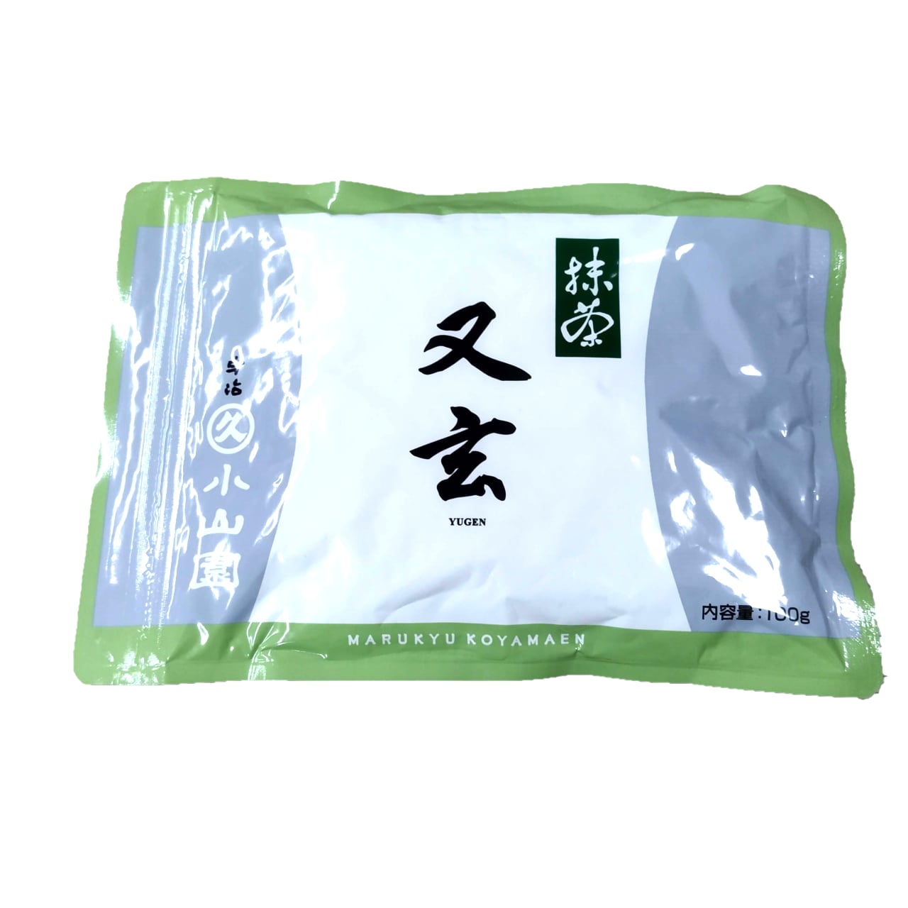 丸久小山園 抹茶「又玄（ゆうげん）」 100g 袋入り 業務用 - Matcha