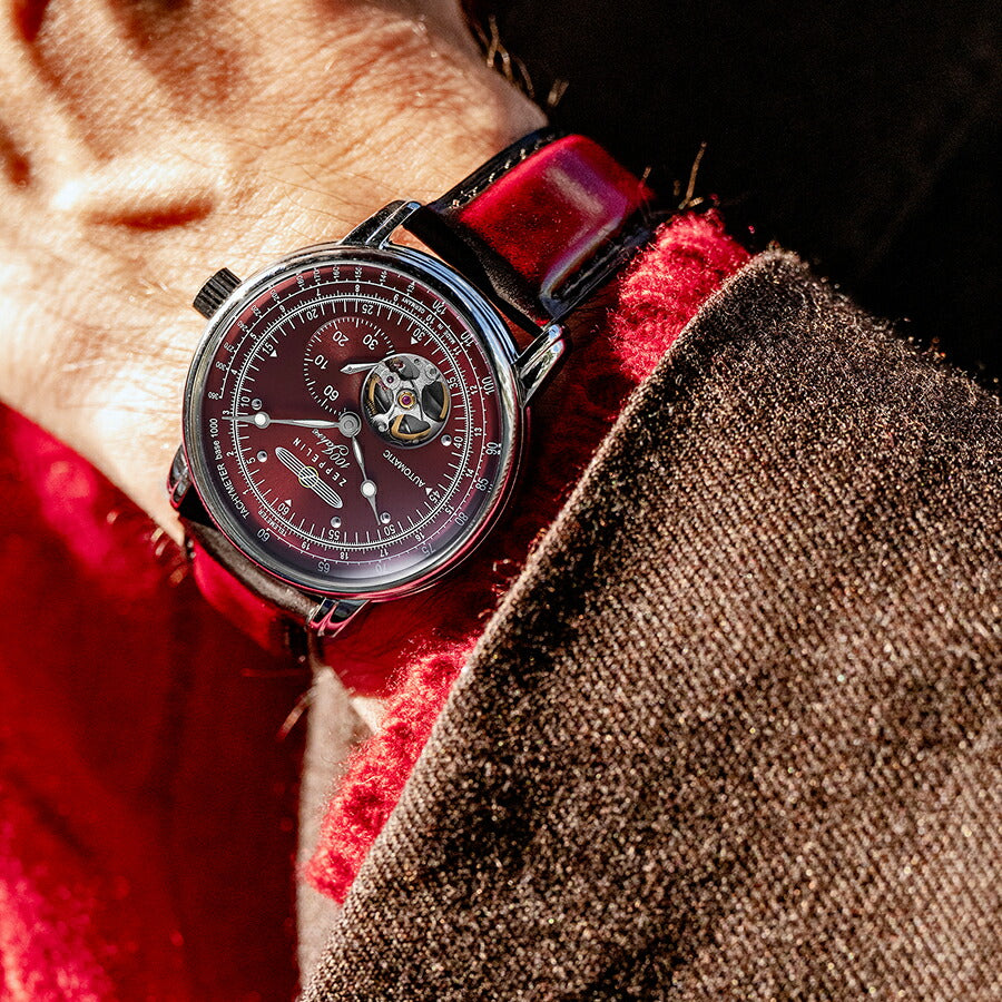 ツェッペリン 100周年記念シリーズ オープンハート オートマチック