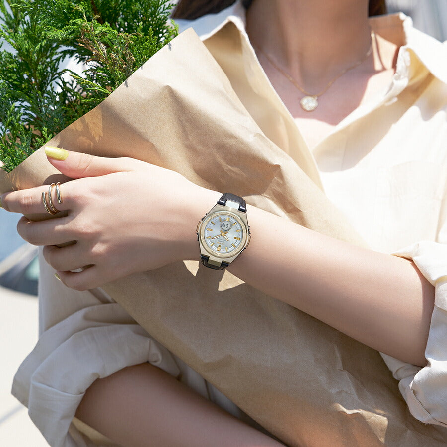 BABY-G ベビージー G-MS ジーミズ MSG-W200RL-1AJF レディース 電波