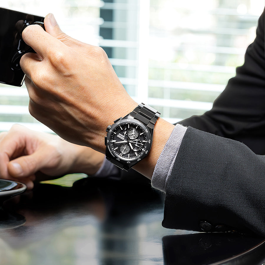 セイコー アストロン ネクスター デュアルタイムクロノグラフ SBXC155