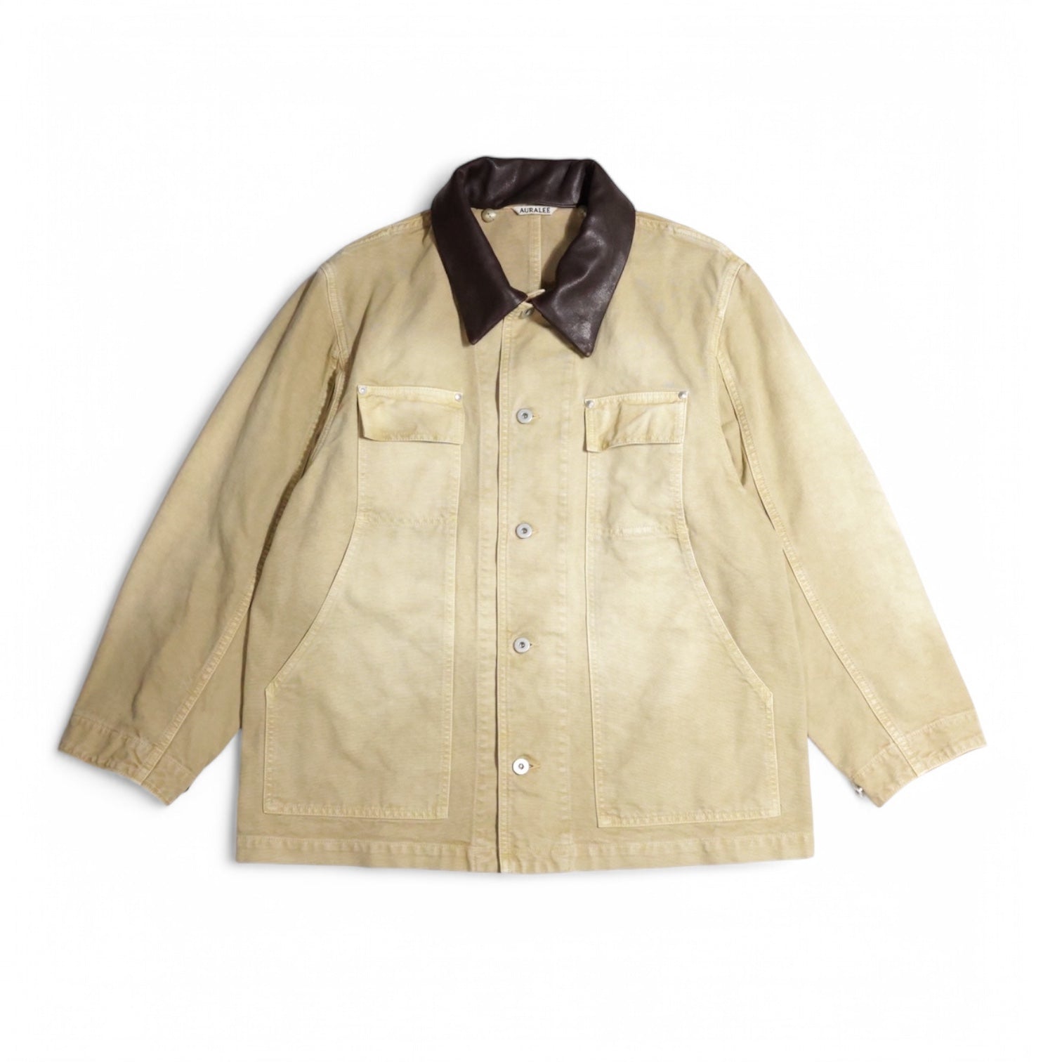 AURALEE 「ORGANIC COTTON DUCK BLOUSON / LIGHT BEIGE」 – SISTER