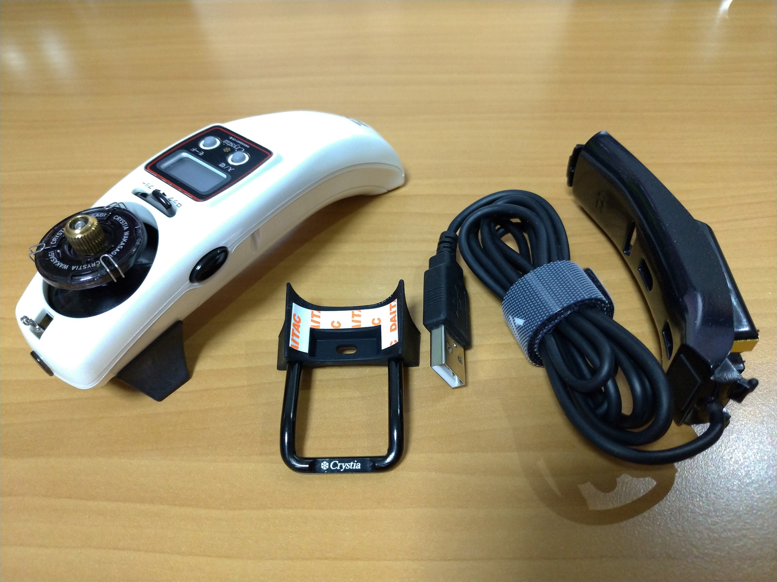 ワカサギ電動リールの外部電源化を試す、ダイワ『クリスティアワカサギ