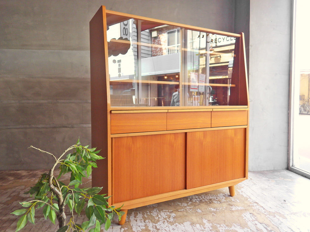 ウニコ unico アルベロ ALBERO カップボード 食器棚 チーク材 北欧