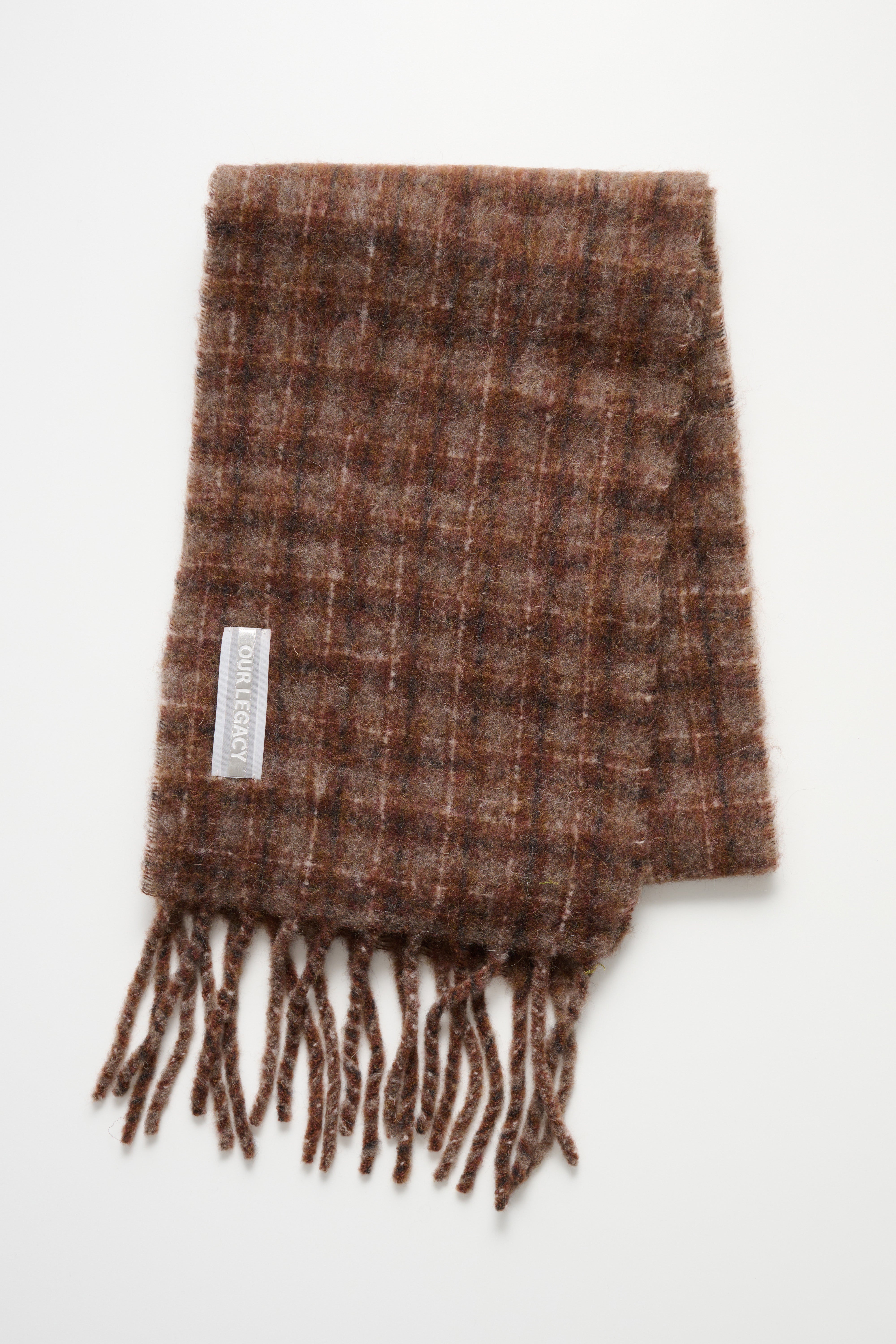 Our Legacy Estate Scarf Dorf Check Hairy Wool – Très Bien