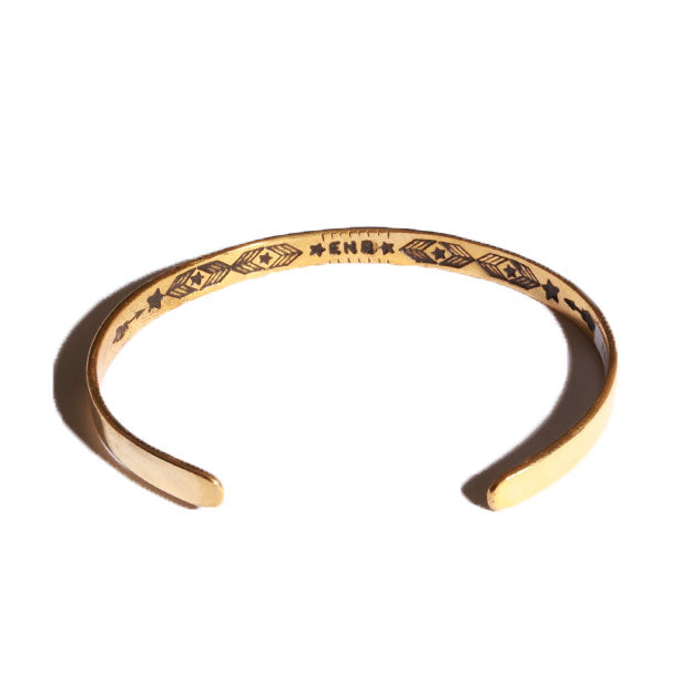 ERICKA NICHOLAS BEGAY エリッカニコラスビゲイ 真鍮 バングル【ENB 1