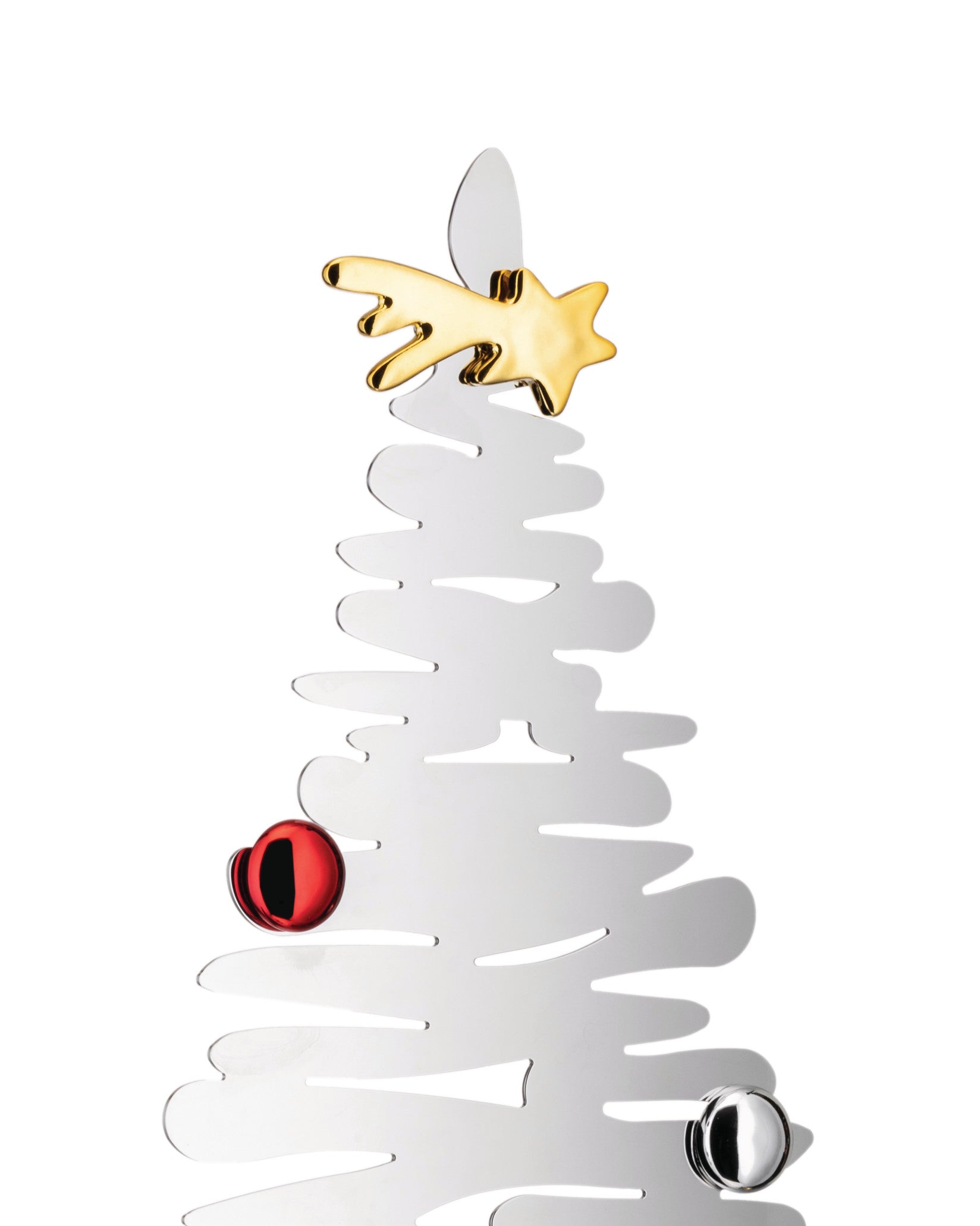 Bark for Christmas Ornament in steel with magnets | Alessi