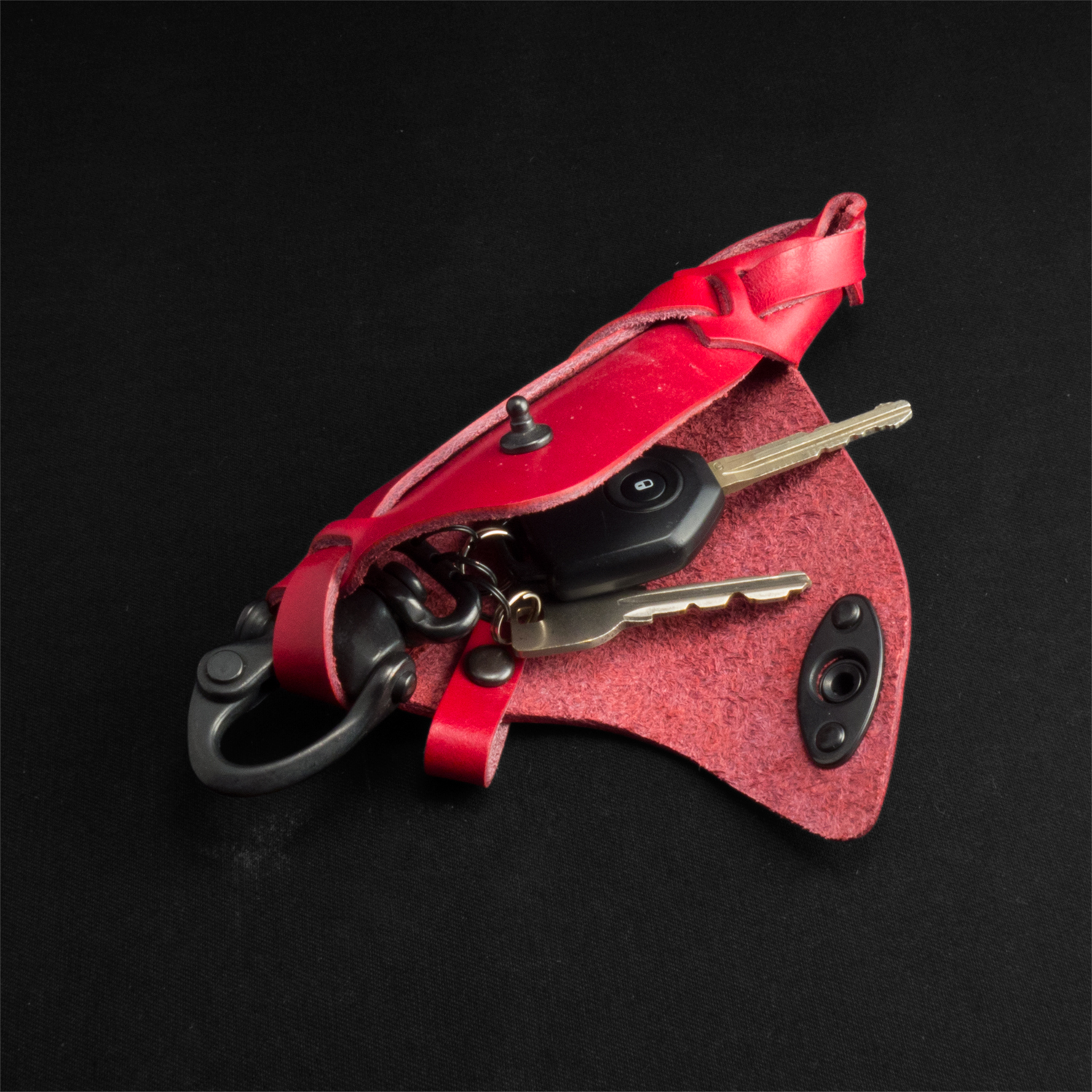 Bridle”Key wrap“Red” | vermilion online