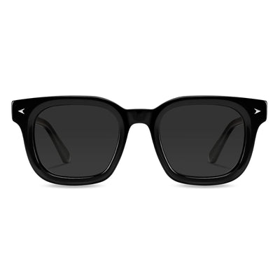 Unisex Sunglasses - The Hudson - Jet Black | Vincero Collective